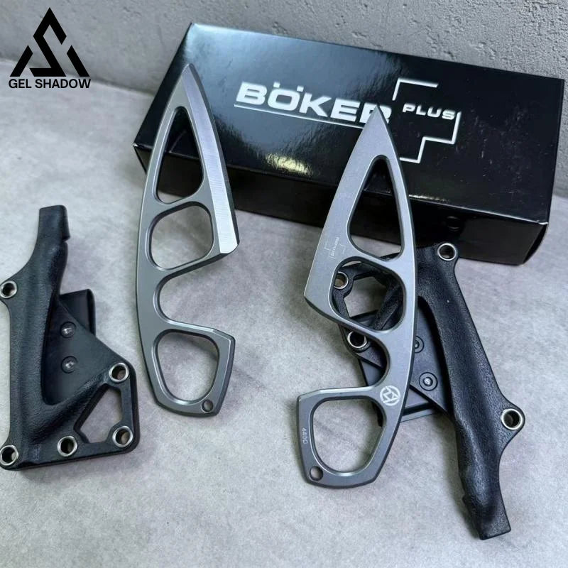 GS226 Boker Plus Miltner Adams Knuckle Knife MA-2 Fixed 2.5" Blade