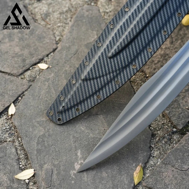 GS232 Tactical bullwhip Katana titanium blade G10 handle-US ONLY