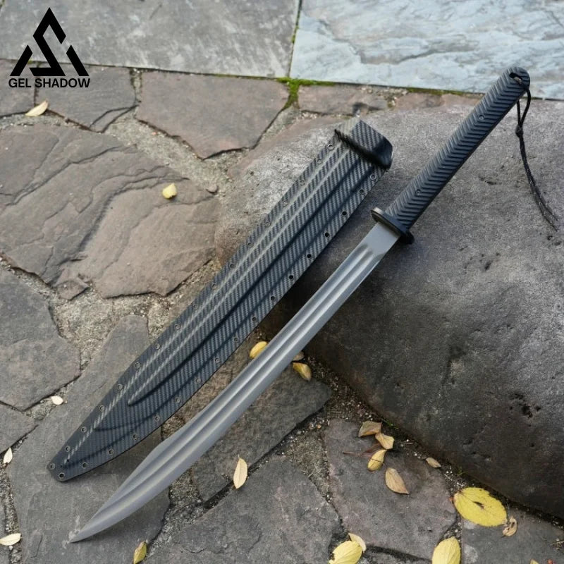 GS232 Tactical bullwhip Katana titanium blade G10 handle-US ONLY
