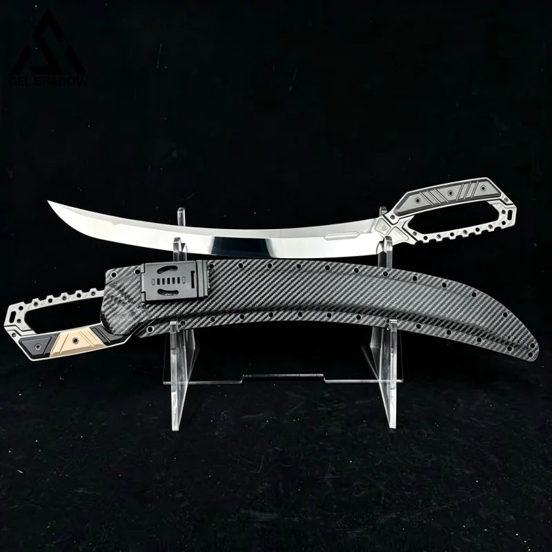 GS233 Demon Saber AIS9260 Steel DLC Coated Mirror Finish Sword Katana-US ONLY