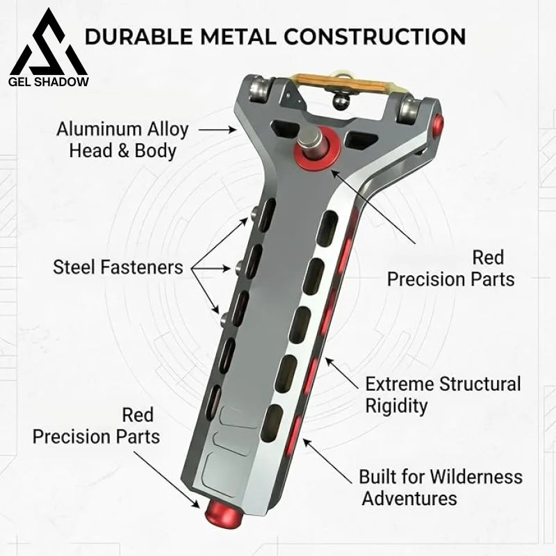 GS236 Semi-auto G5 High Precision CNC Aluminum Alloy Professional Slingshot Catapult