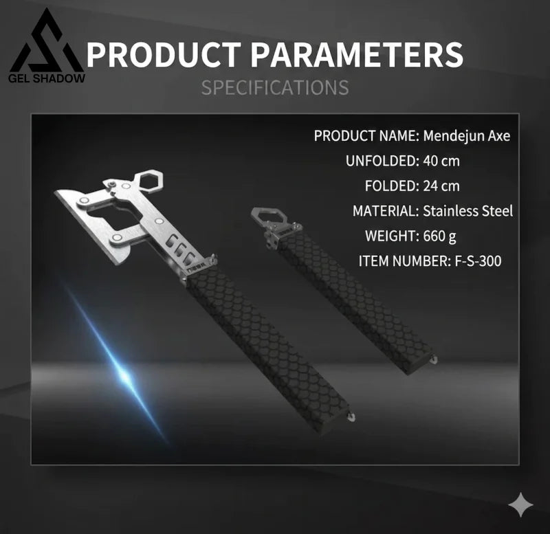 GS238 New type of multi-functional foldable high-quality tactical axe