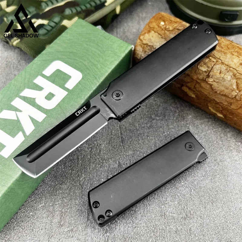GS246 CRKT MinimalX Blackout Frame Lock Knife