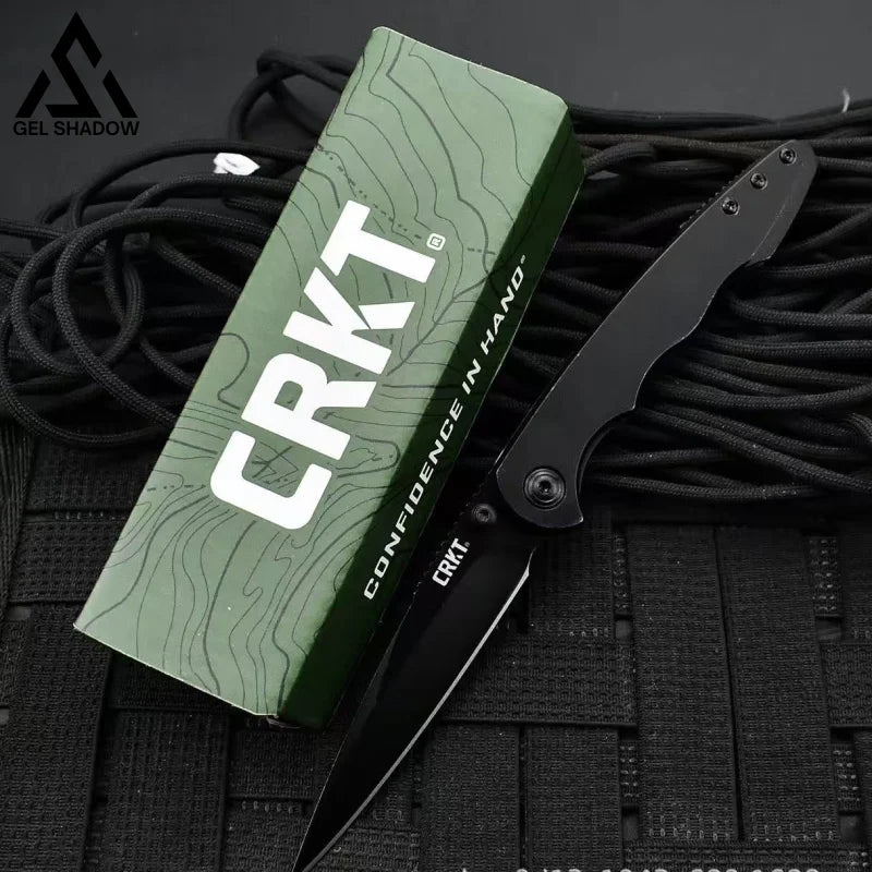 GS265 CRKT 7016 Lerch Up & At 'Em Flipper Knife