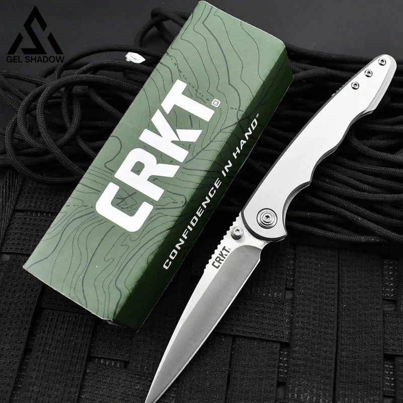 GS265 CRKT 7016 Lerch Up & At 'Em Flipper Knife