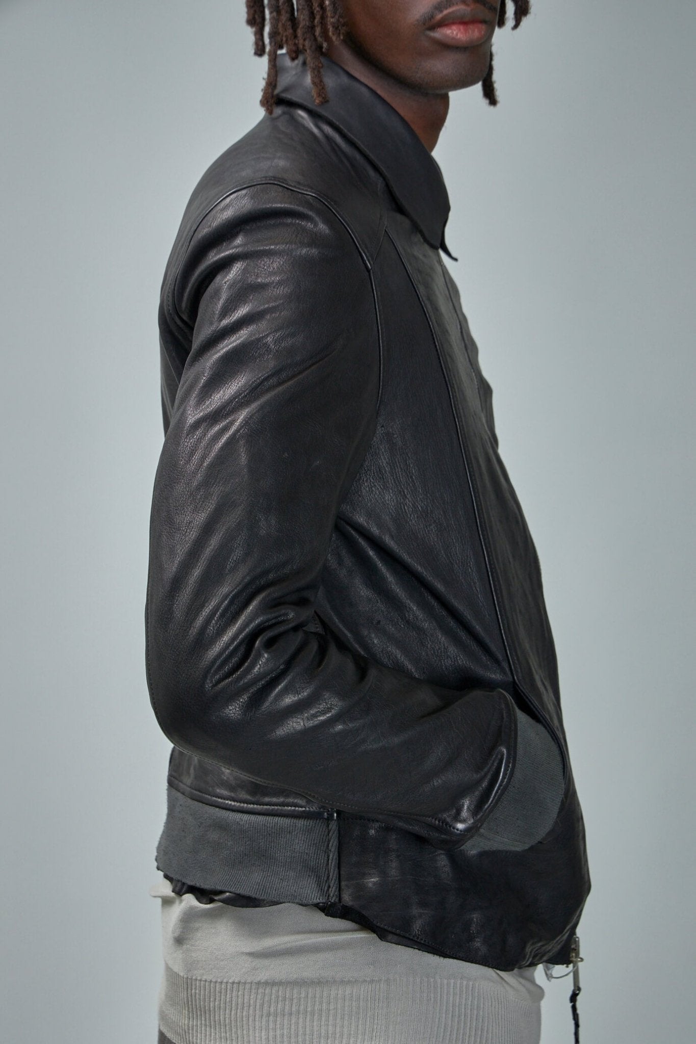 Aviator Leather Jacket Soft Horse