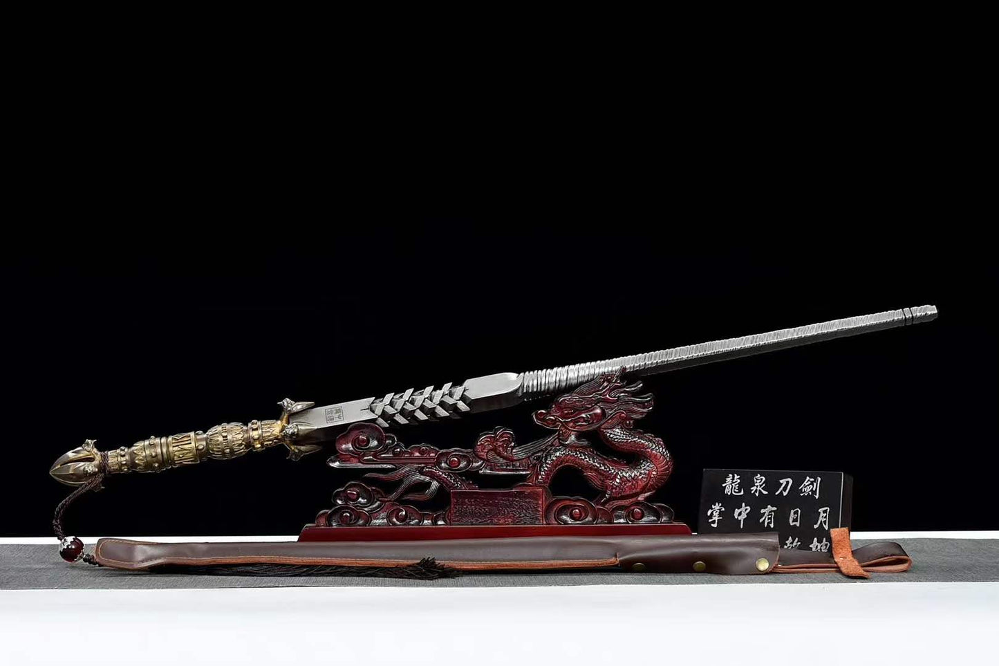 Hand Forged Dragon Scale Sword breaker 609 Pattern Steel