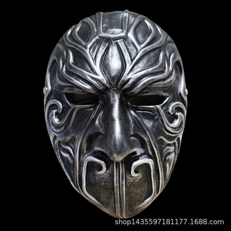 Hand-Made Painting the bad people Resin Mask