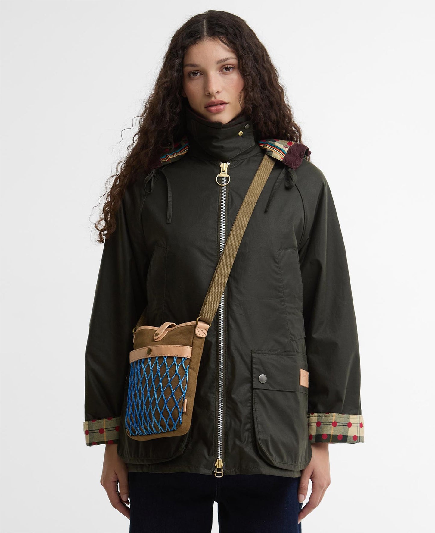Bolso de hombro Barbour x Paul Smith Unisex