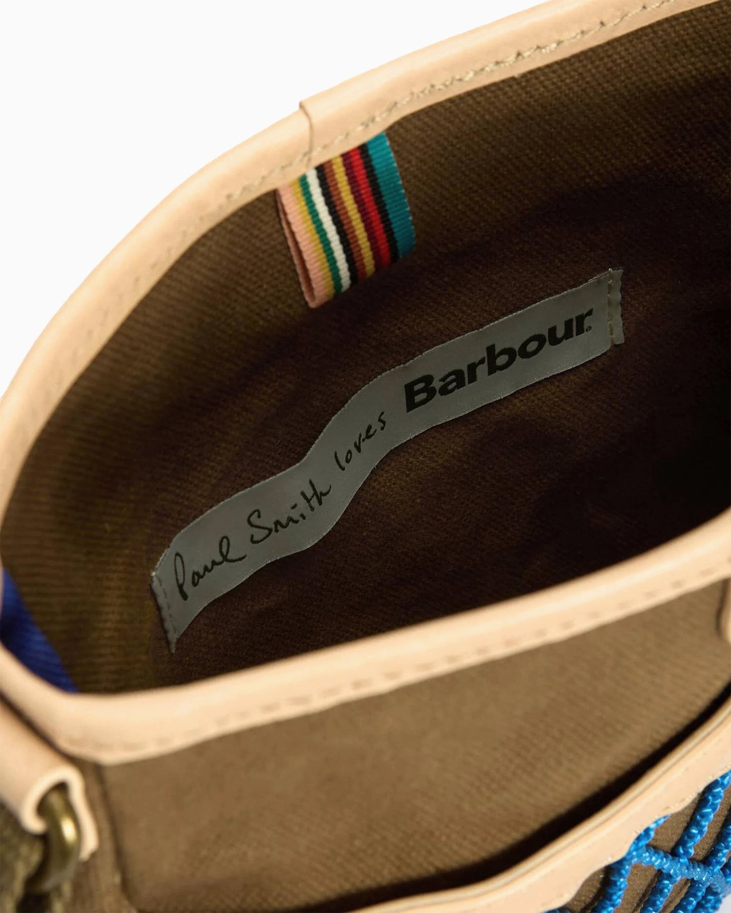 Bolso de hombro Barbour x Paul Smith Unisex