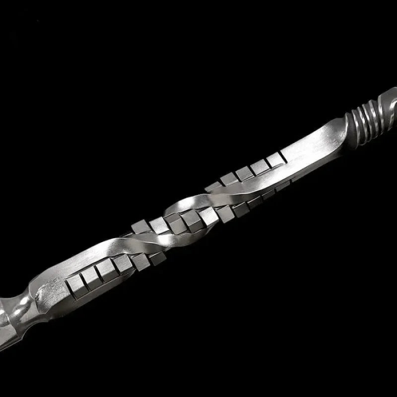 Handmade 三棱 Pattern Steel One-piece forging(US ONLY）-GS53