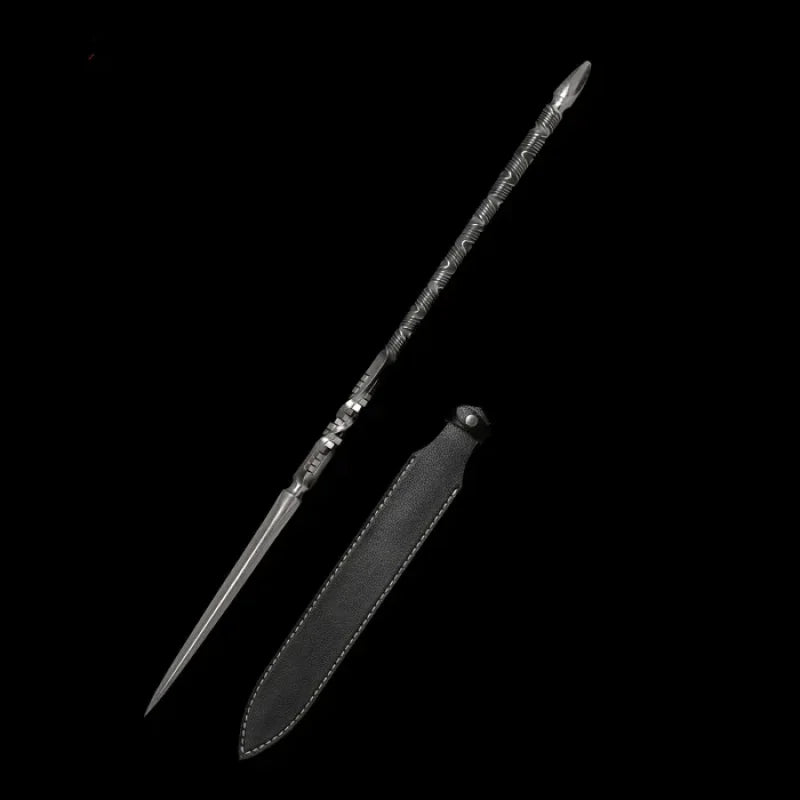 Handmade 三棱 Pattern Steel One-piece forging(US ONLY）-GS53