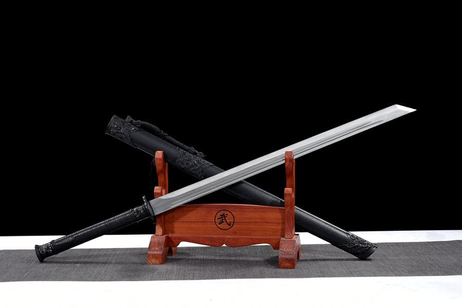 Handmade Top of all ghosts High Manganese Steel Chinese Sword With Double Slot
