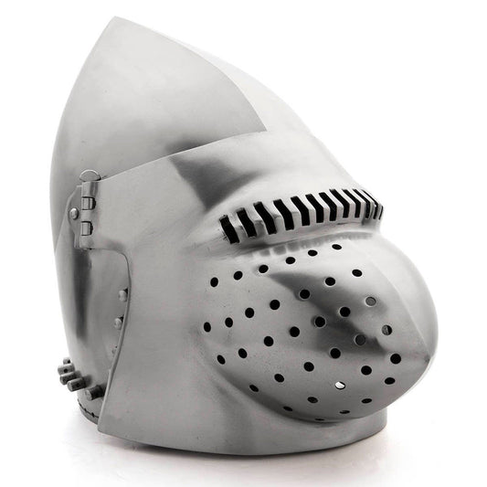 Hound Skull Pig Face Bascinet Jousting Medieval Helmet