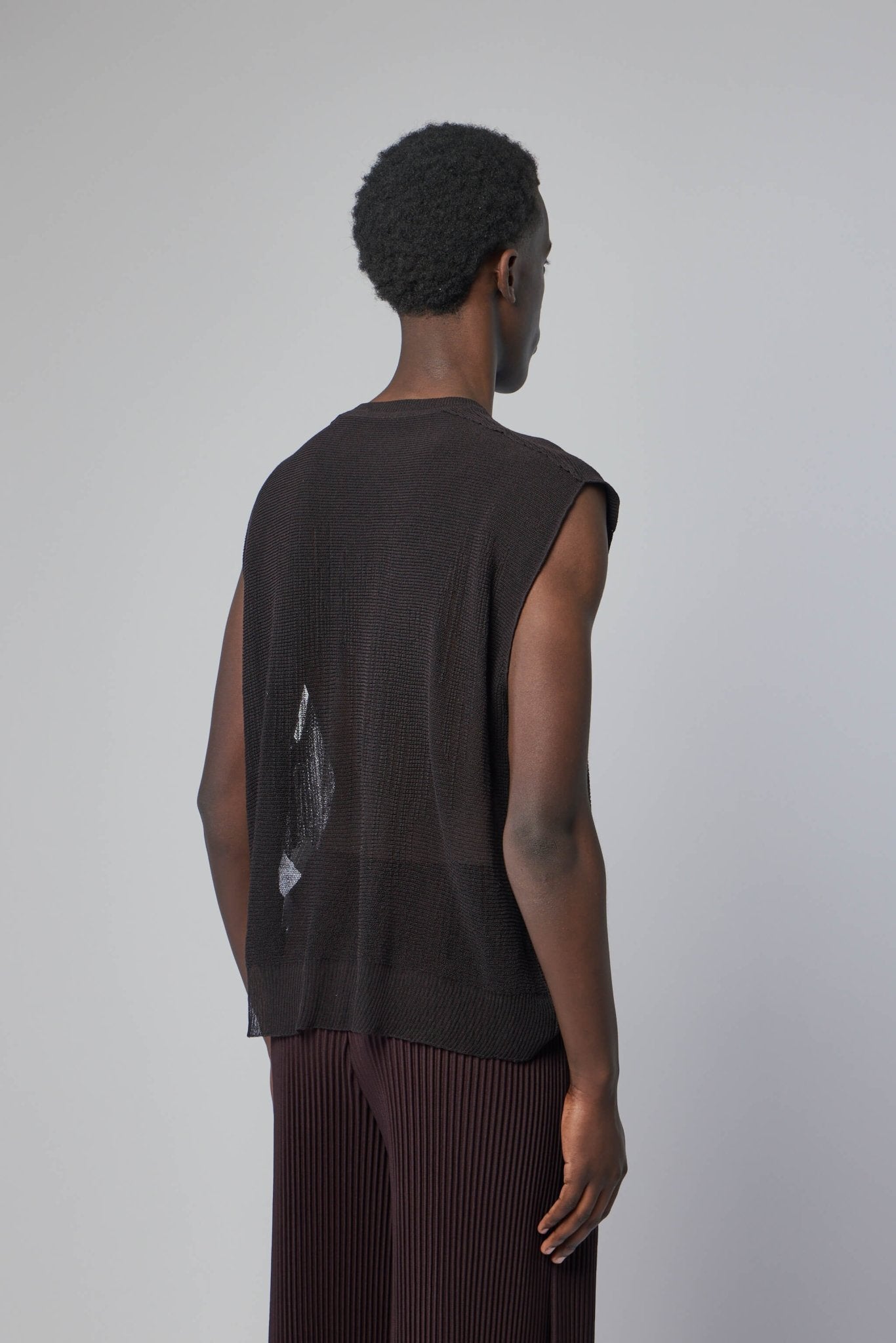 Brush Sleeveless Top