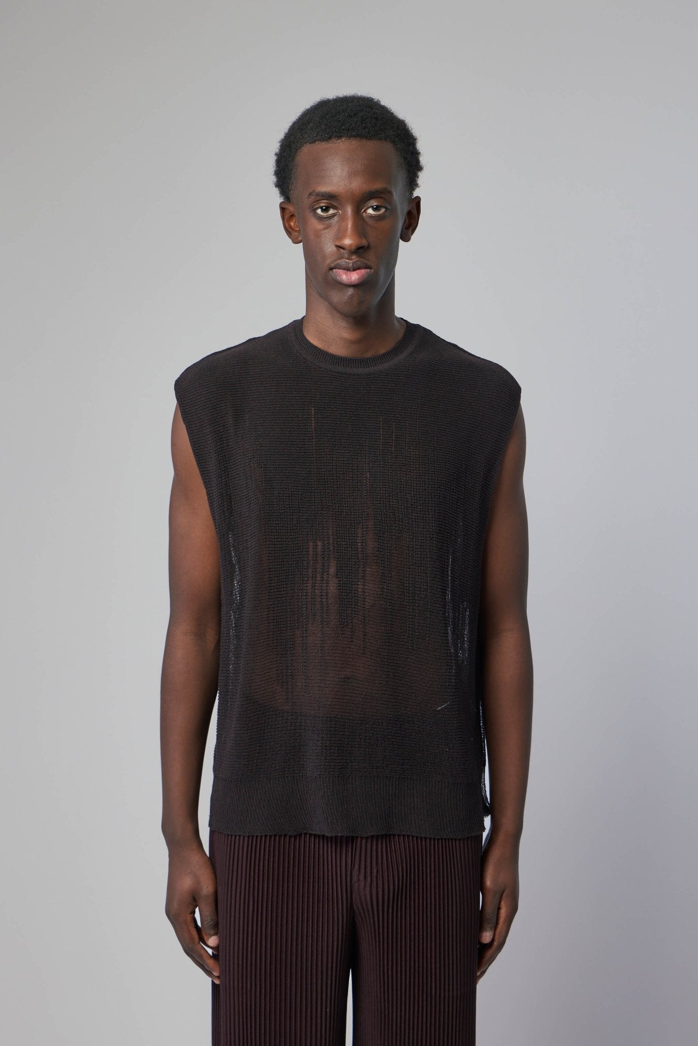 Brush Sleeveless Top