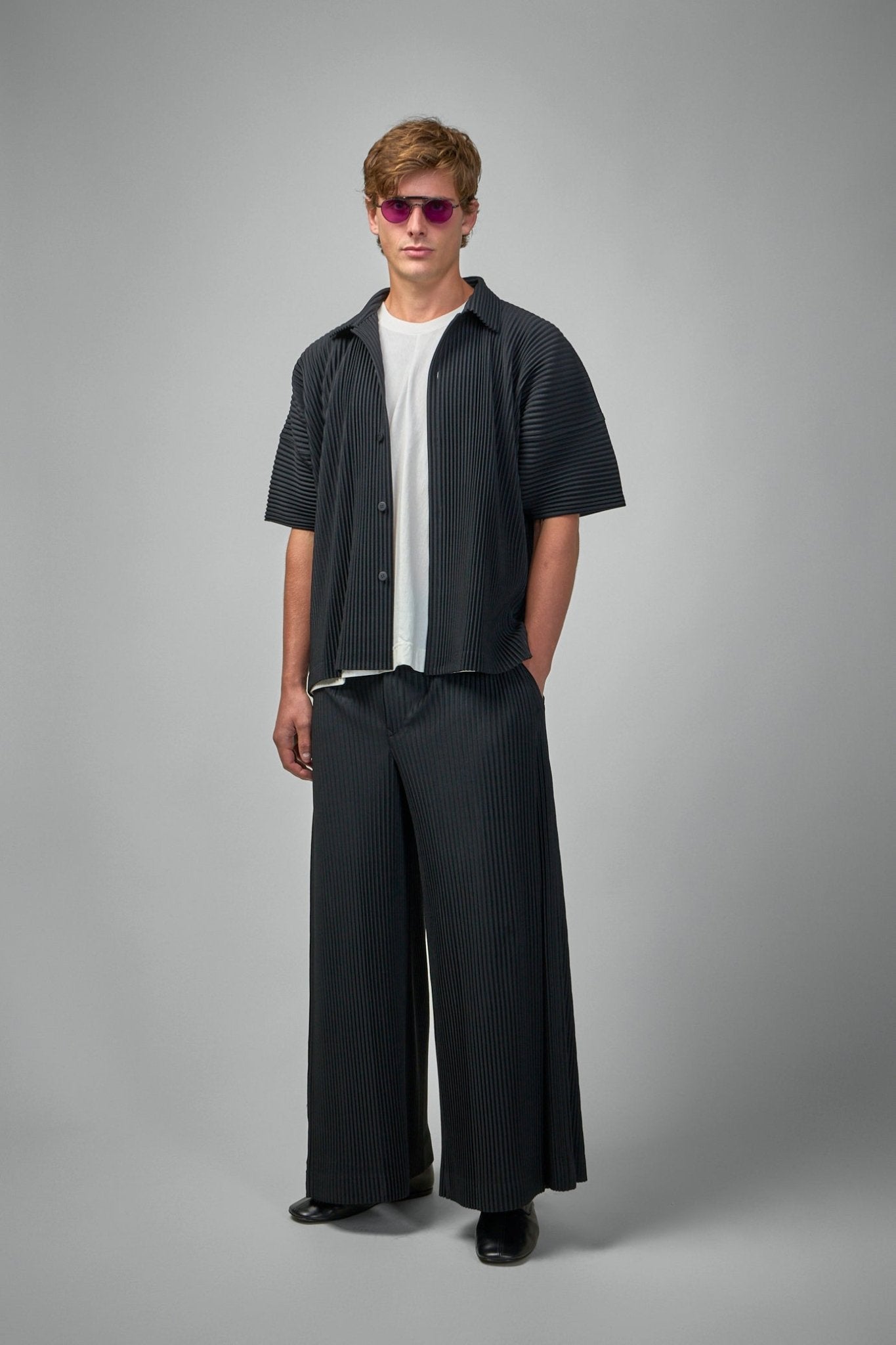 Pleated Vacation Shirt