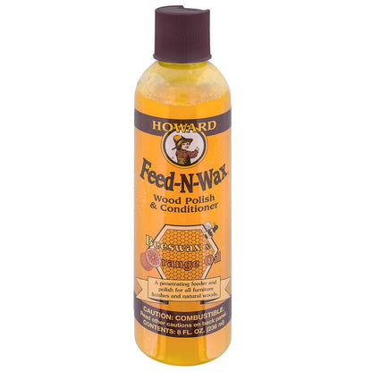Howards Feed-N-Wax Wood Preserver 8 FL. OZ.