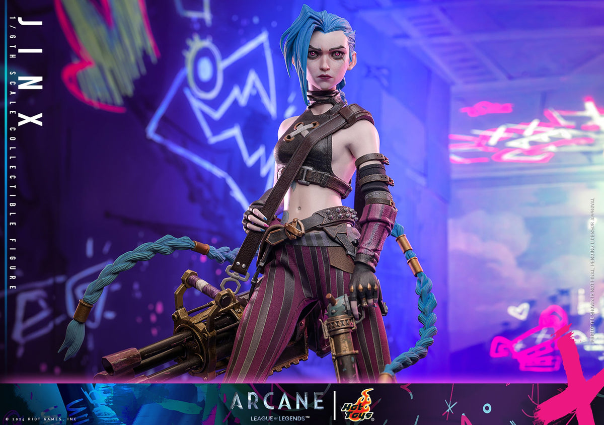 LAST CHANCE! Arcane - Jinx 1:6 Scale Figure | Hot Toys