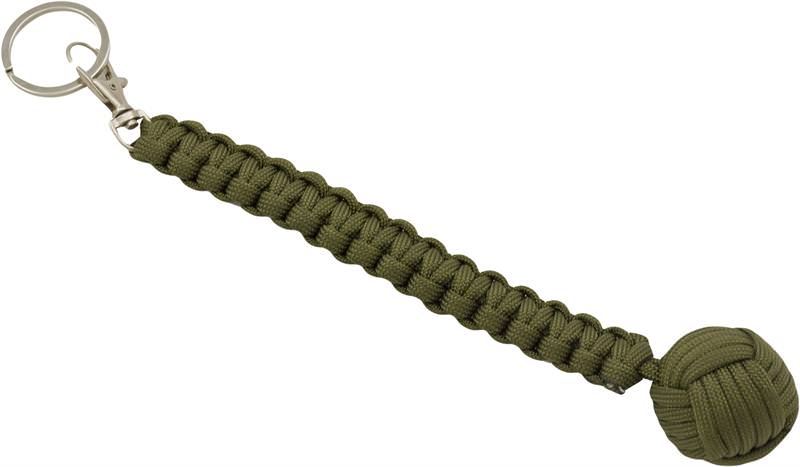 Green Paracord Self Defense Monkey Fist Survival Set - TOPHATTER'S ARMORY DEALS