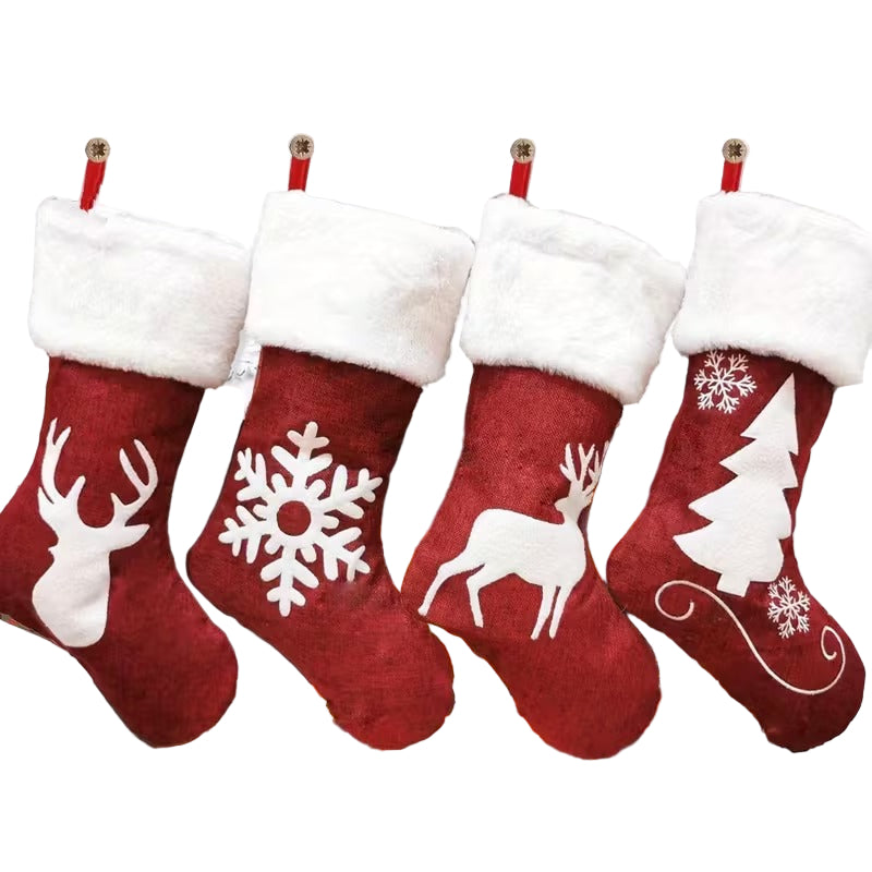 Christmas Stocking Pendant Set (4pcs)