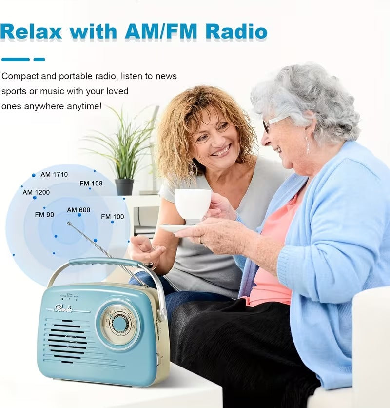 Portable USB/SD Card Bluetooth Radio Speaker