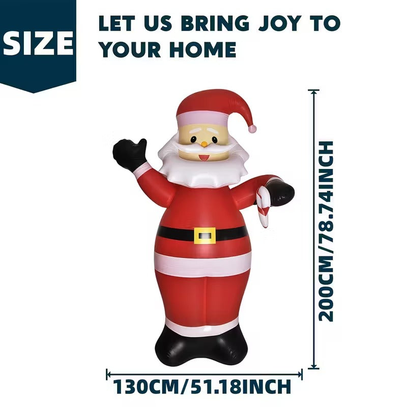 Giant Inflatable Santa Claus Balloon Decoration