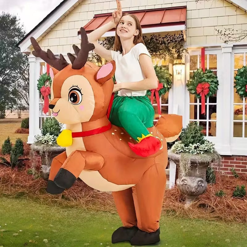 Elk Cosplay Inflatable Costume Suit for Adults