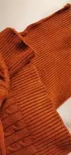 Men's Turtleneck Warm Pullover Knitted Sweater (Brown)