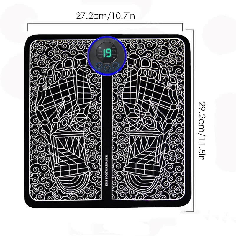 Electric Foot Massager Pad Muscle Relaxation Trainer