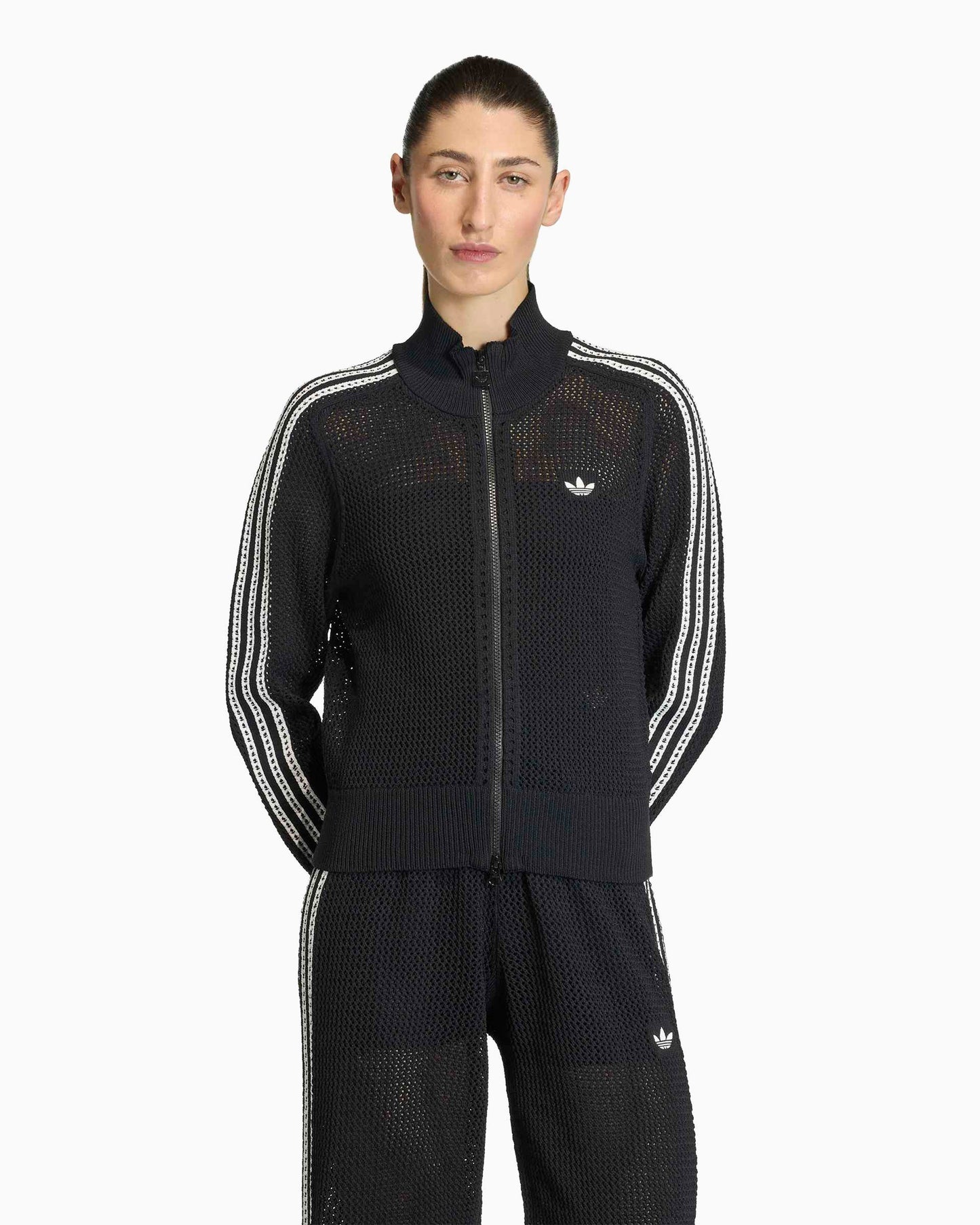 Chaqueta de chandal adidas Firebird Crochet para mujer