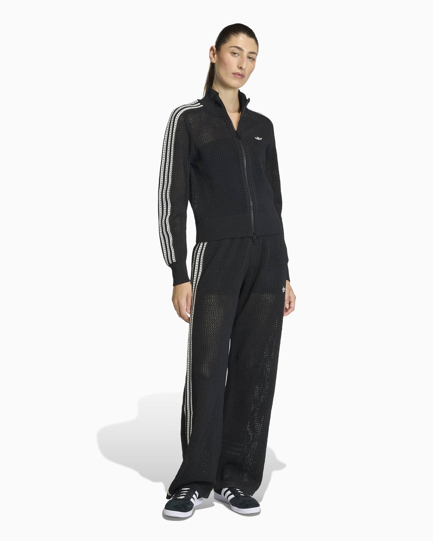 Chaqueta de chandal adidas Firebird Crochet para mujer