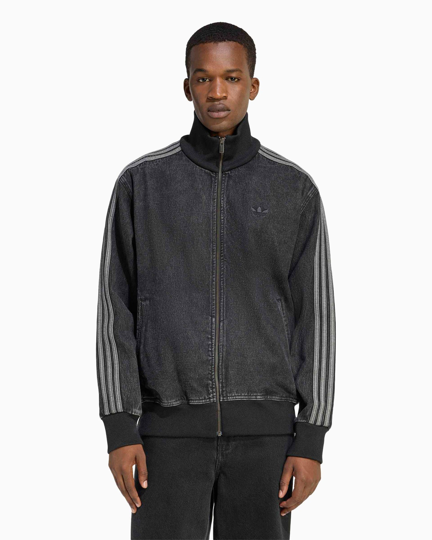 Chaqueta de chandal Relaxed adidas Originals Adicolor Denim Firebird para hombre