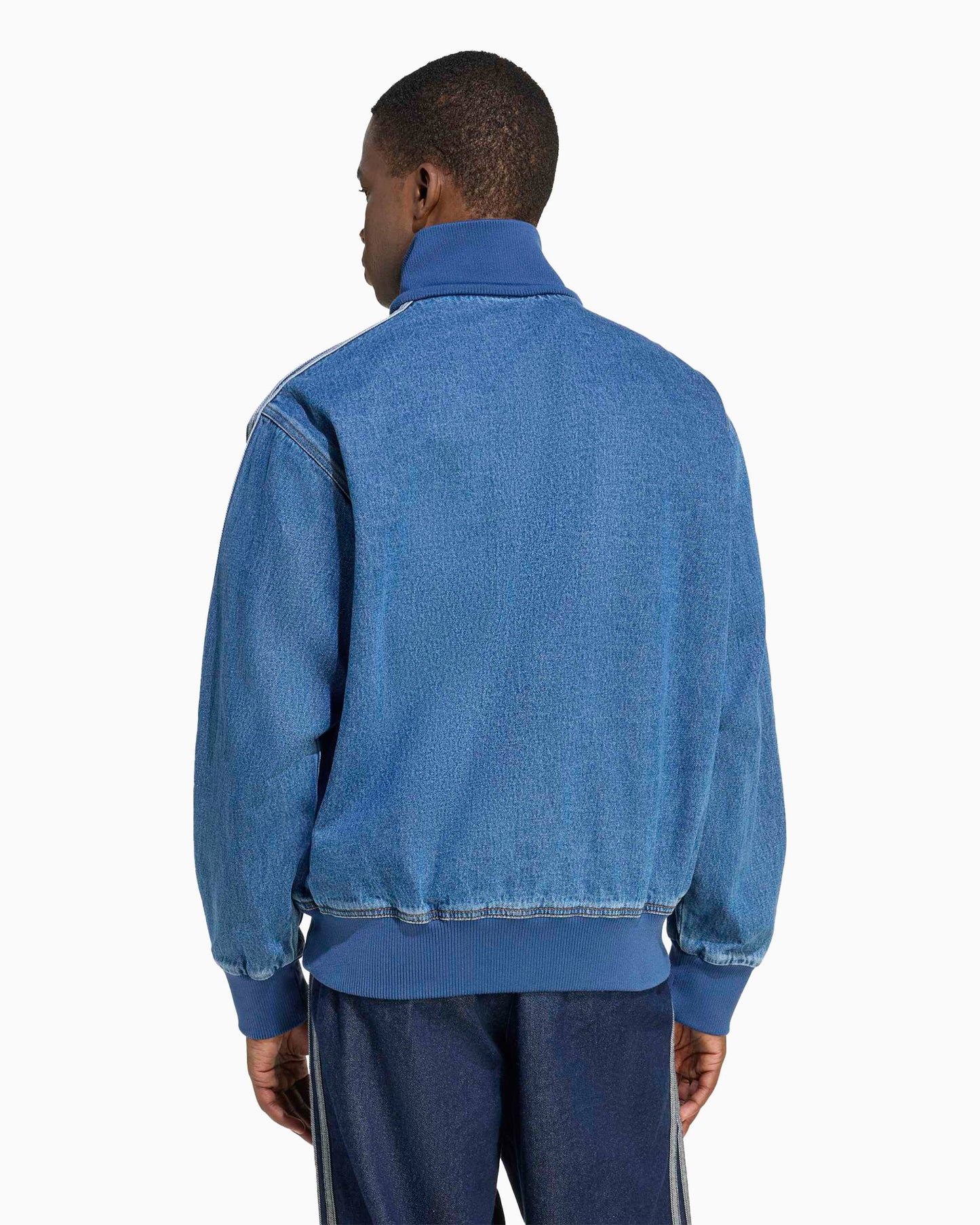 Chaqueta de chandal Relaxed adidas Originals Adicolor Denim Firebird para hombre
