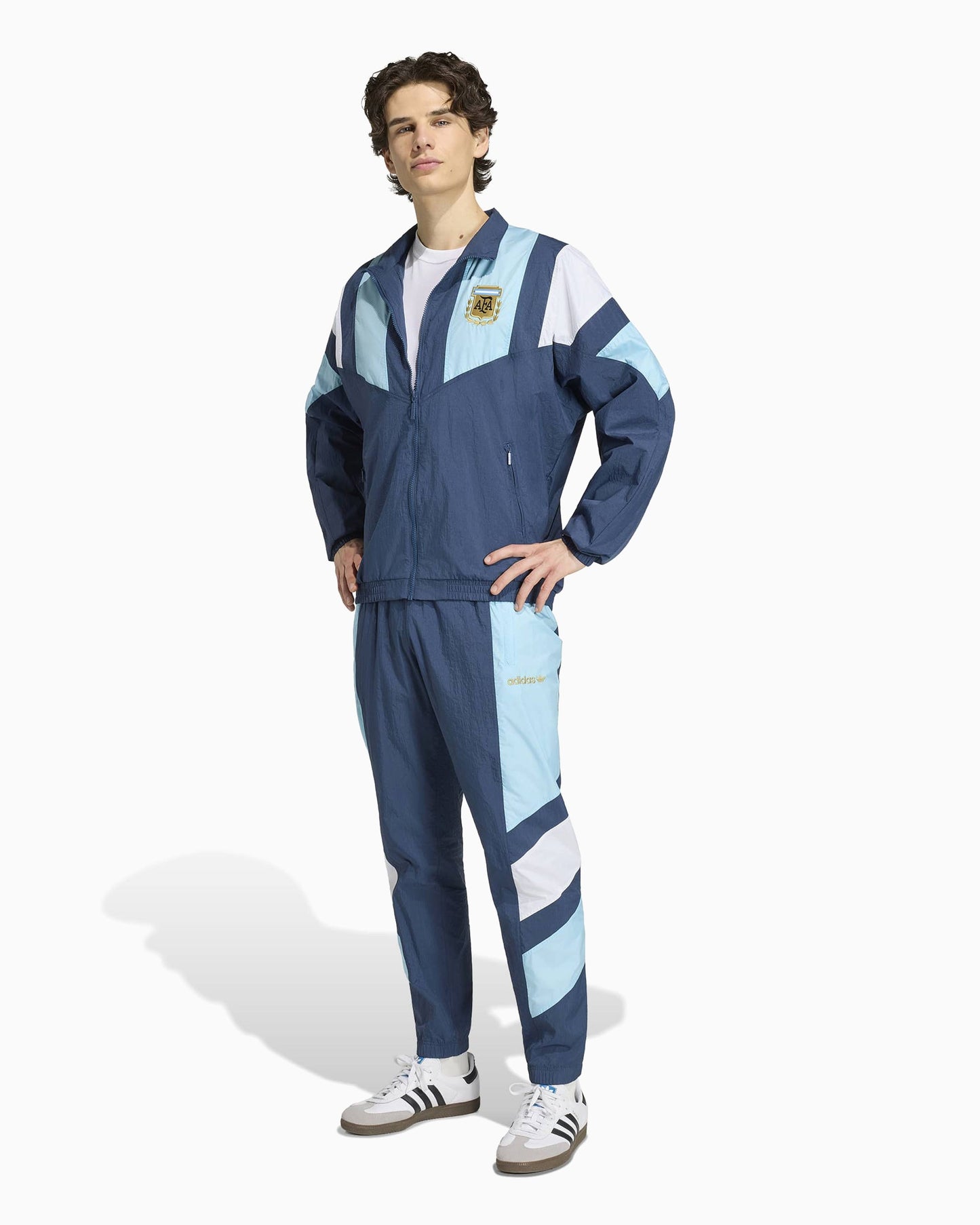 Chaqueta de chandal con logo Relaxed adidas Originals EQT Argentina Football para hombre