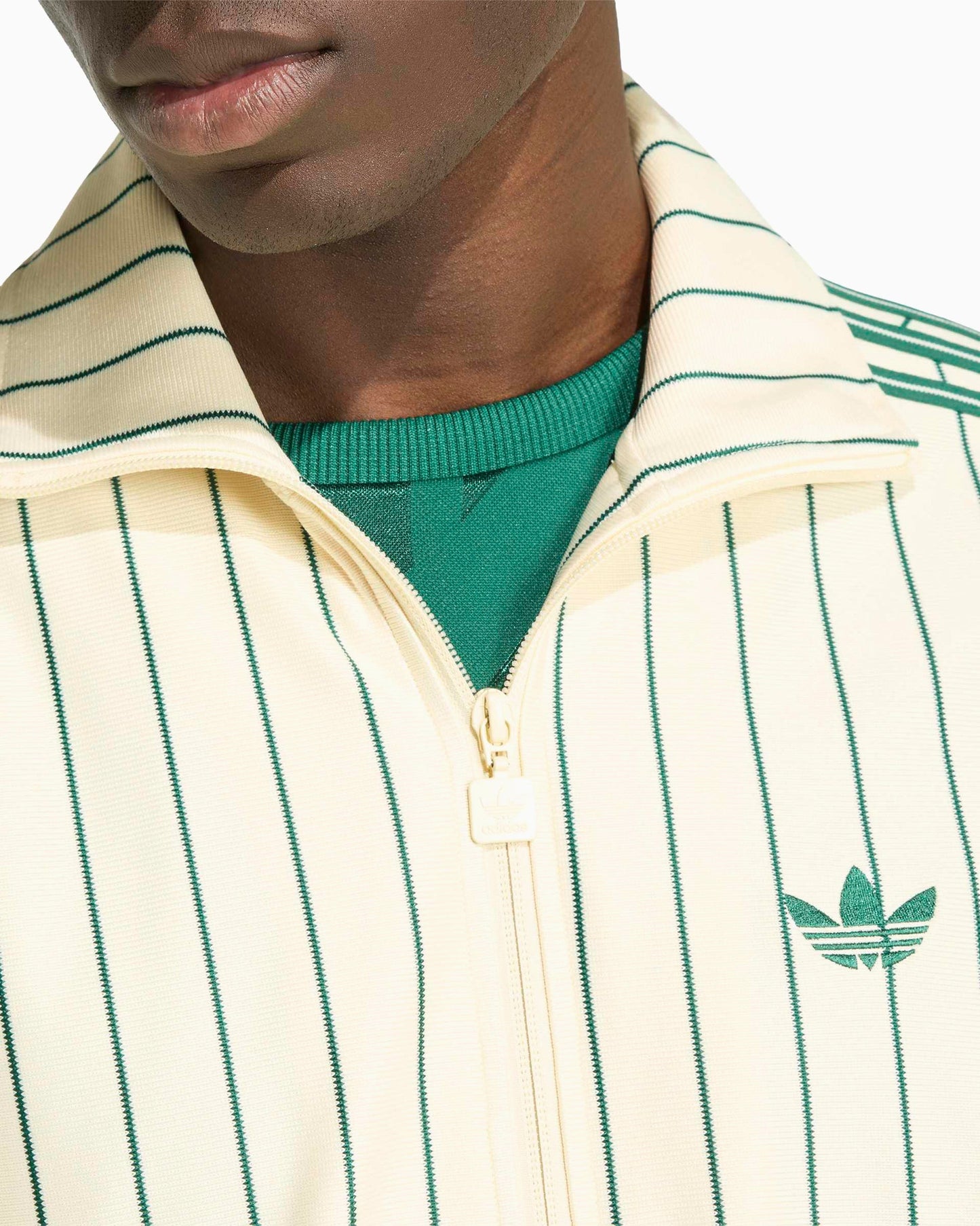 Chaqueta de chandal de rayas Relaxed adidas Originals Firebird Pinstripes para hombre