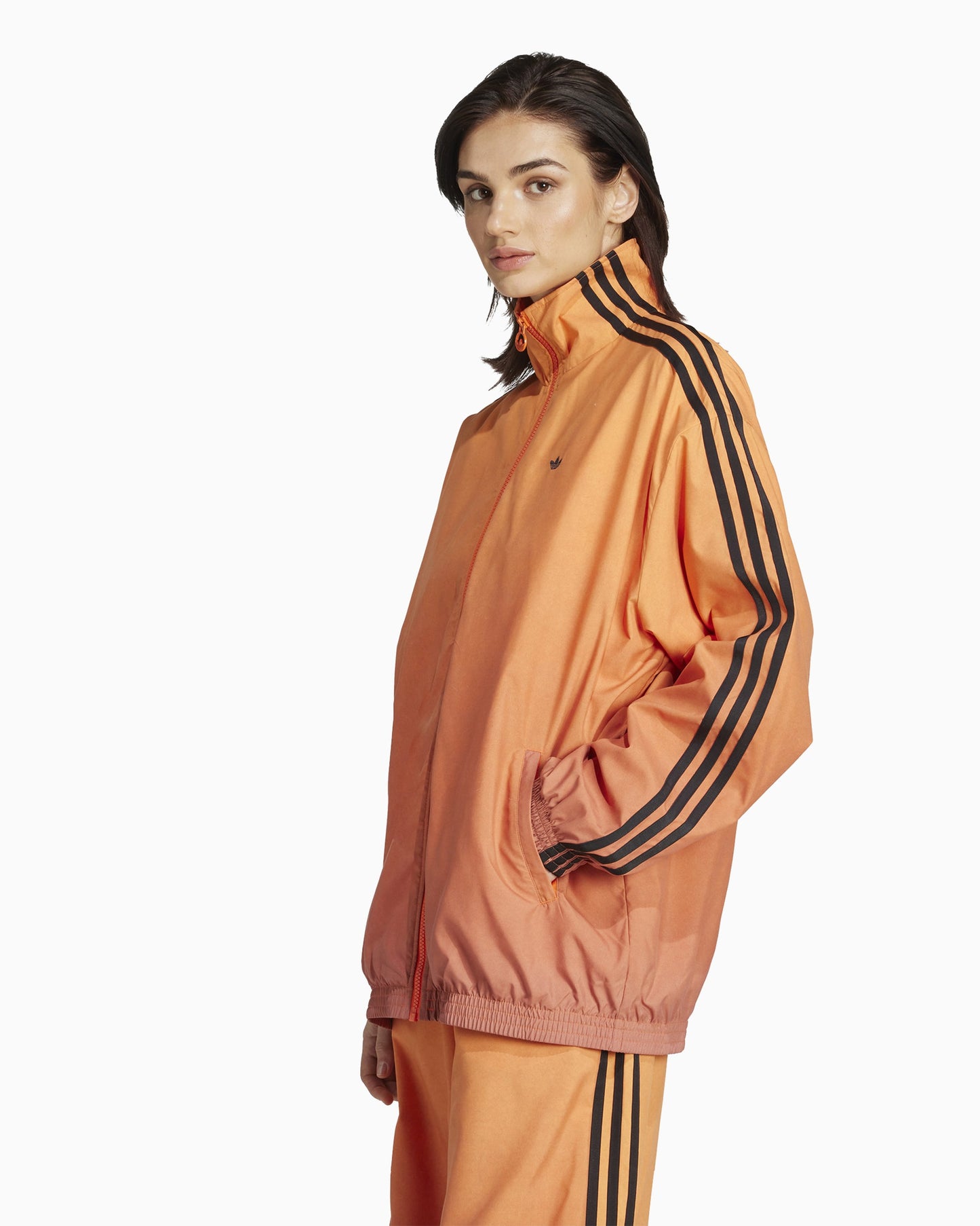 Chaqueta de chandal Oversize adidas Originals Gradient Firebird para mujer