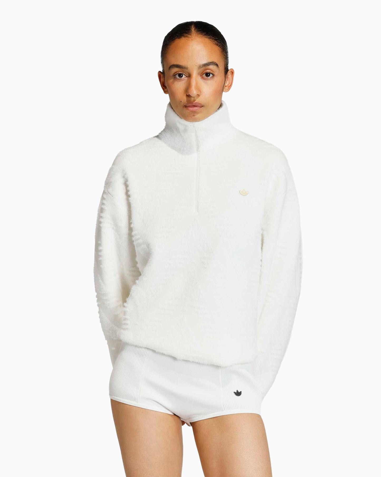 Forro polar adidas Originals Knitted para mujer