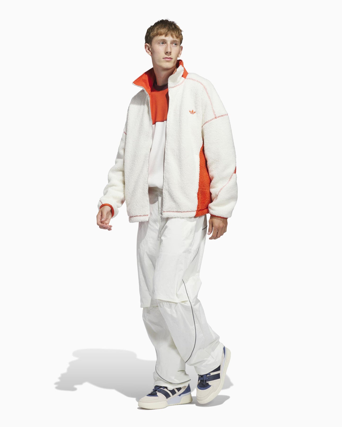 Forro polar Oversize adidas Originals Los Angeles Adams Blvd Unisex