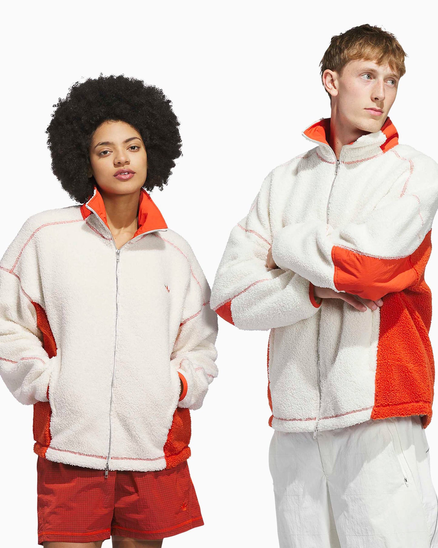 Forro polar Oversize adidas Originals Los Angeles Adams Blvd Unisex