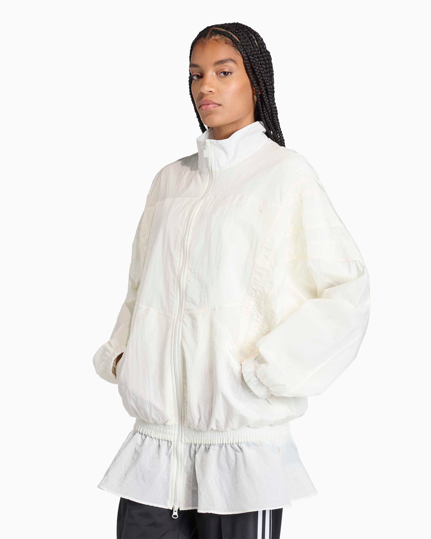 Chaqueta de chandal con logo Oversize adidas Originals Santiago para mujer