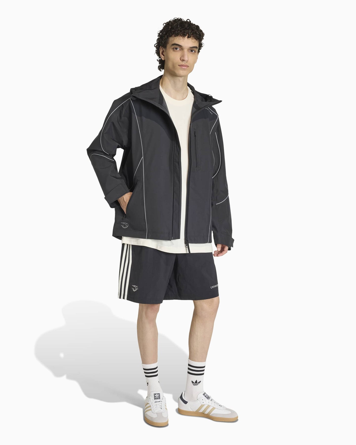 Chaqueta ligera Relaxed adidas Originals Shell Consortium para hombre