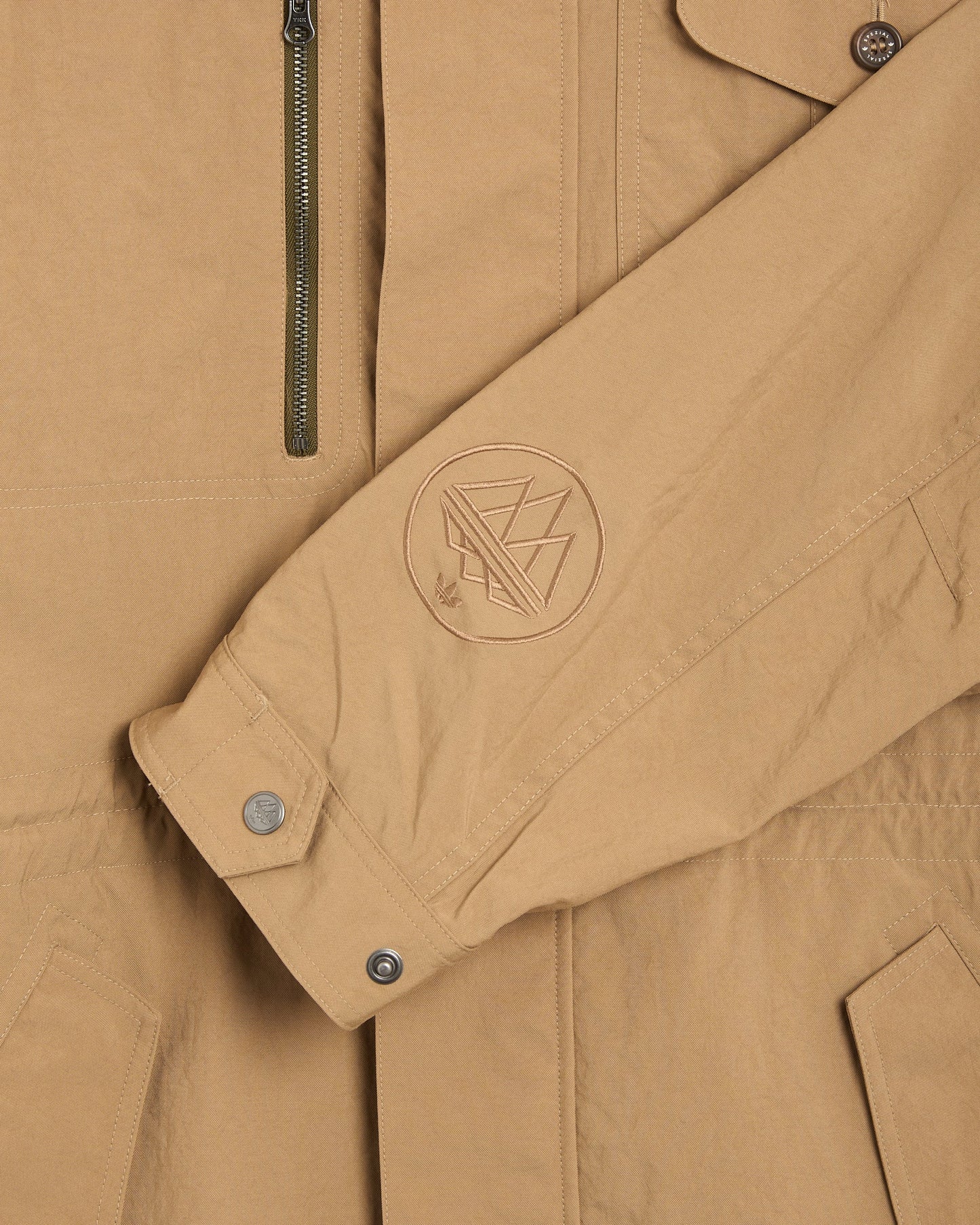Chaqueta ligera con logo adidas Originals SPZL Parka Longridge para hombre