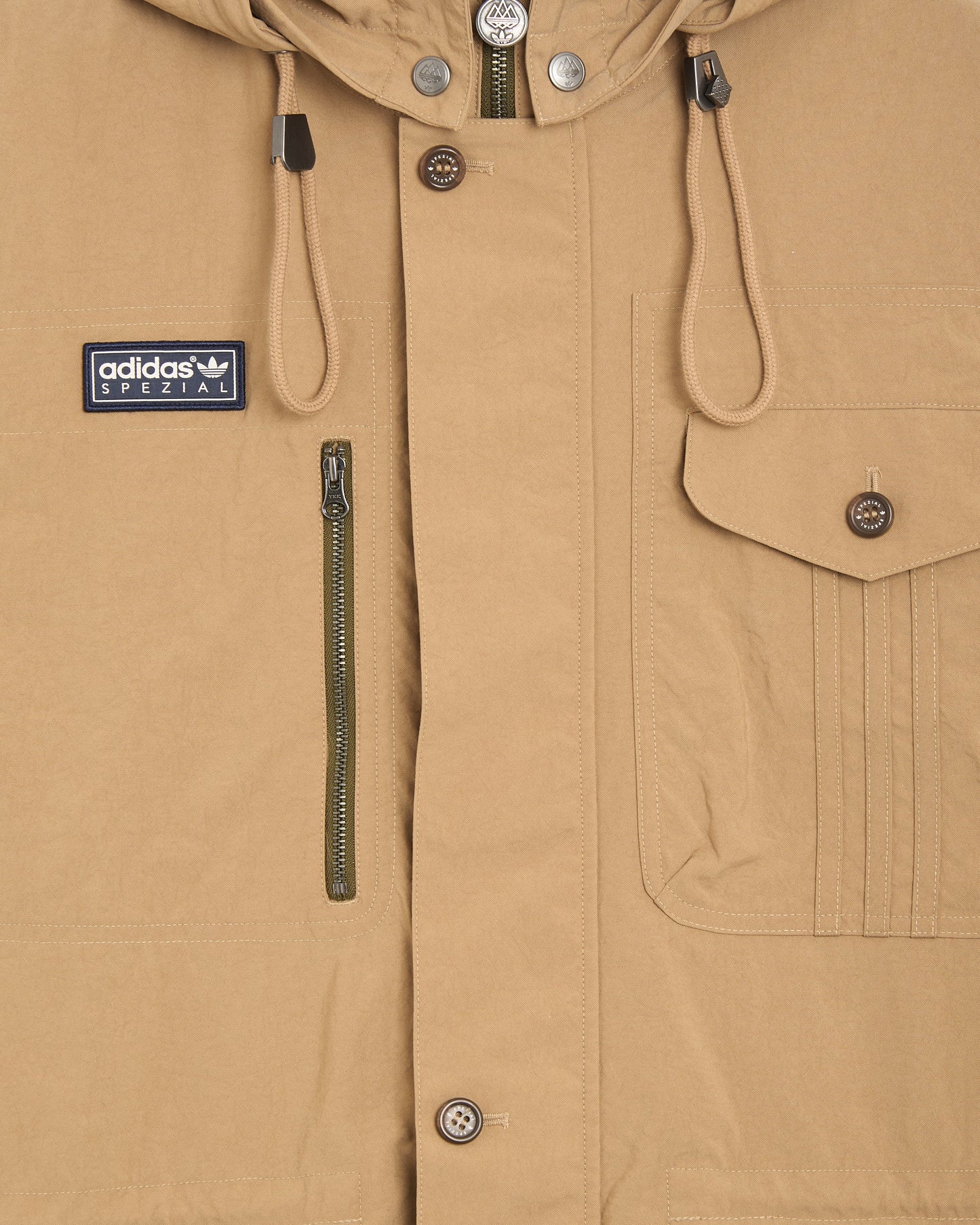 Chaqueta ligera con logo adidas Originals SPZL Parka Longridge para hombre