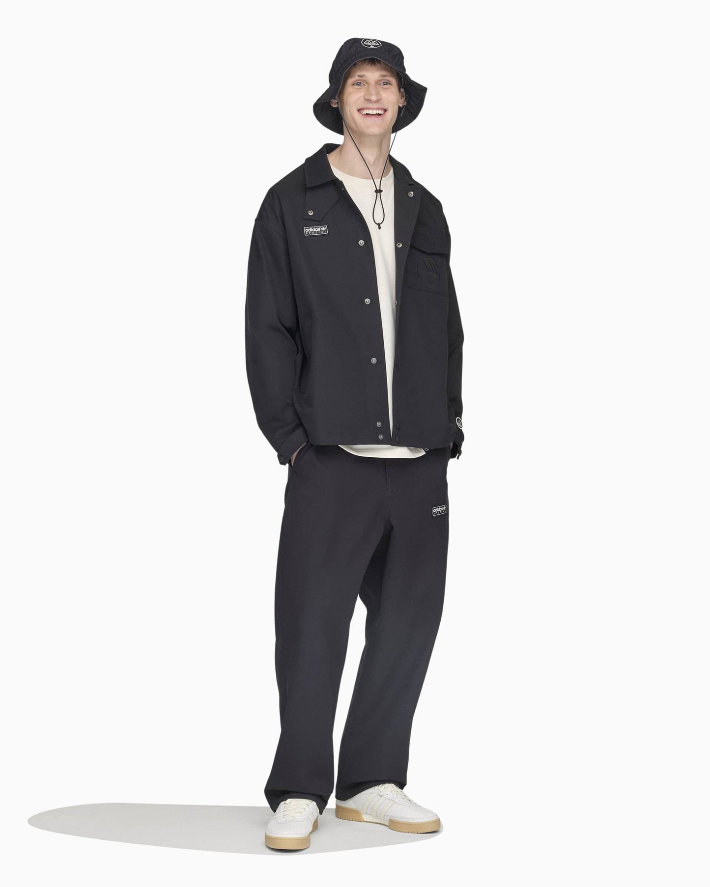 Cortavientos con logo adidas Originals SPZL Wingrove II para hombre