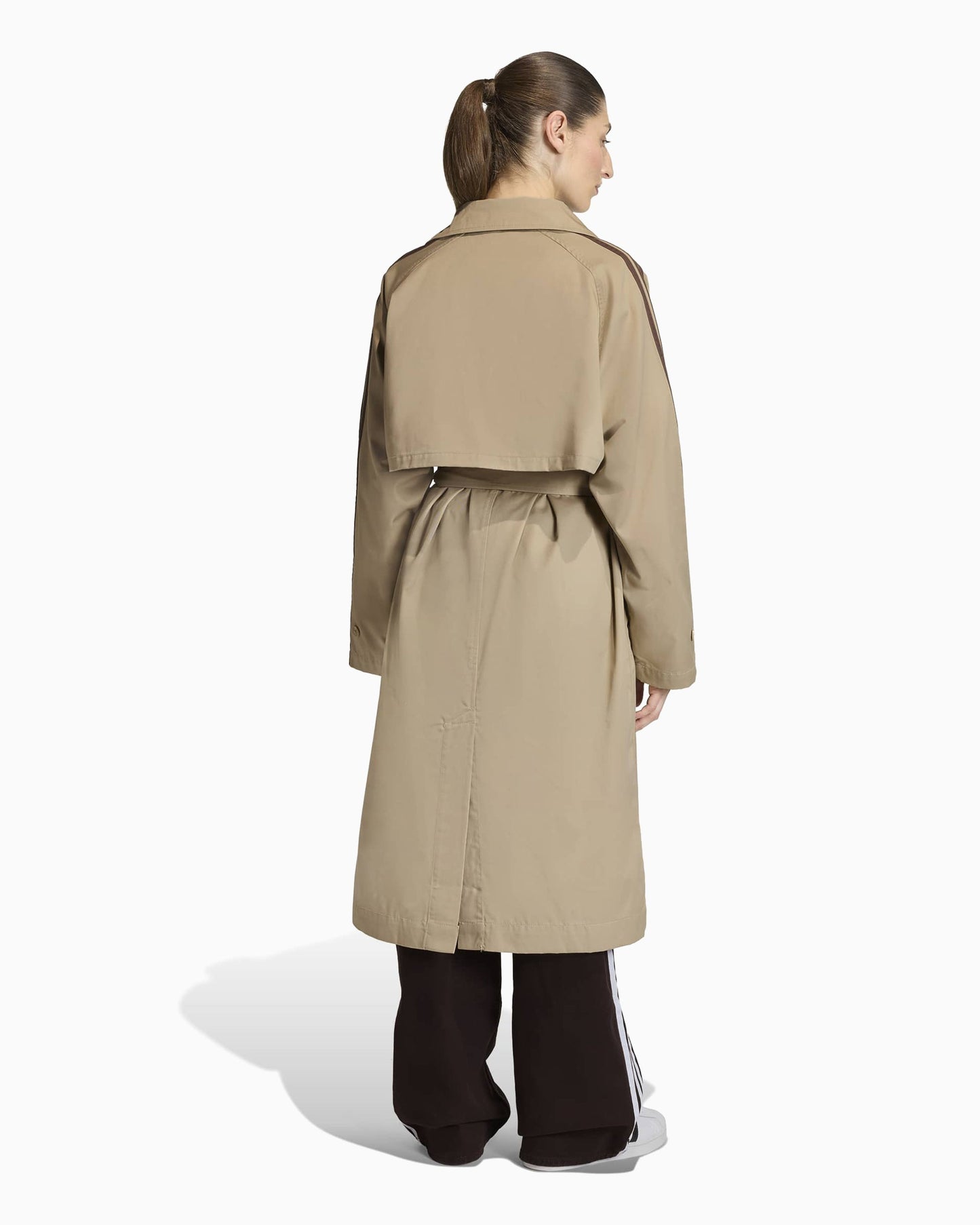 Chaqueta ligera con logo Relaxed adidas Originals Trench para mujer