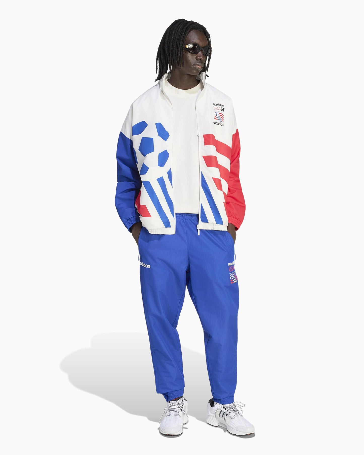 Chaqueta de chandal con gráfico Relaxed adidas Originals World Cup USA94 para hombre