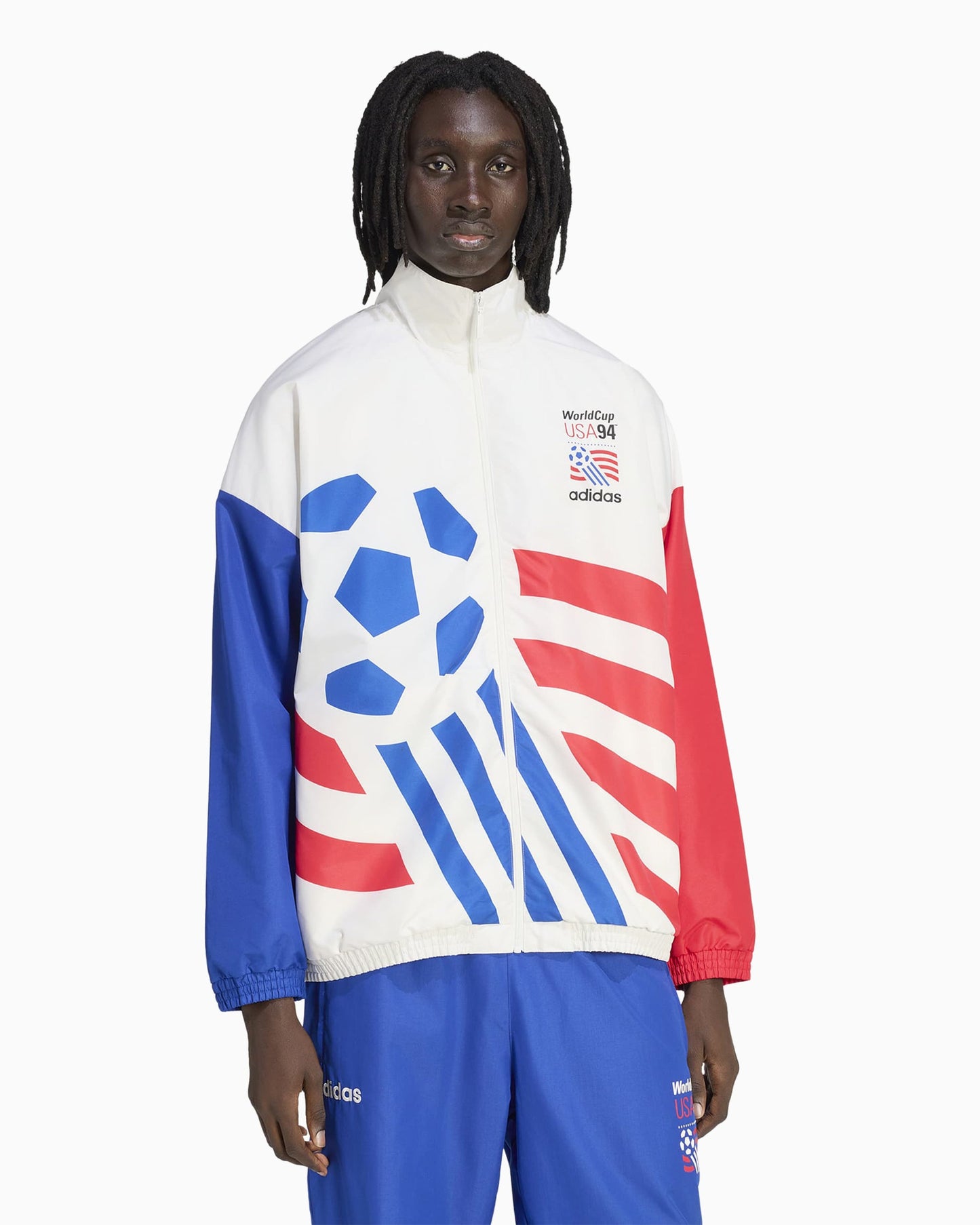 Chaqueta de chandal con gráfico Relaxed adidas Originals World Cup USA94 para hombre
