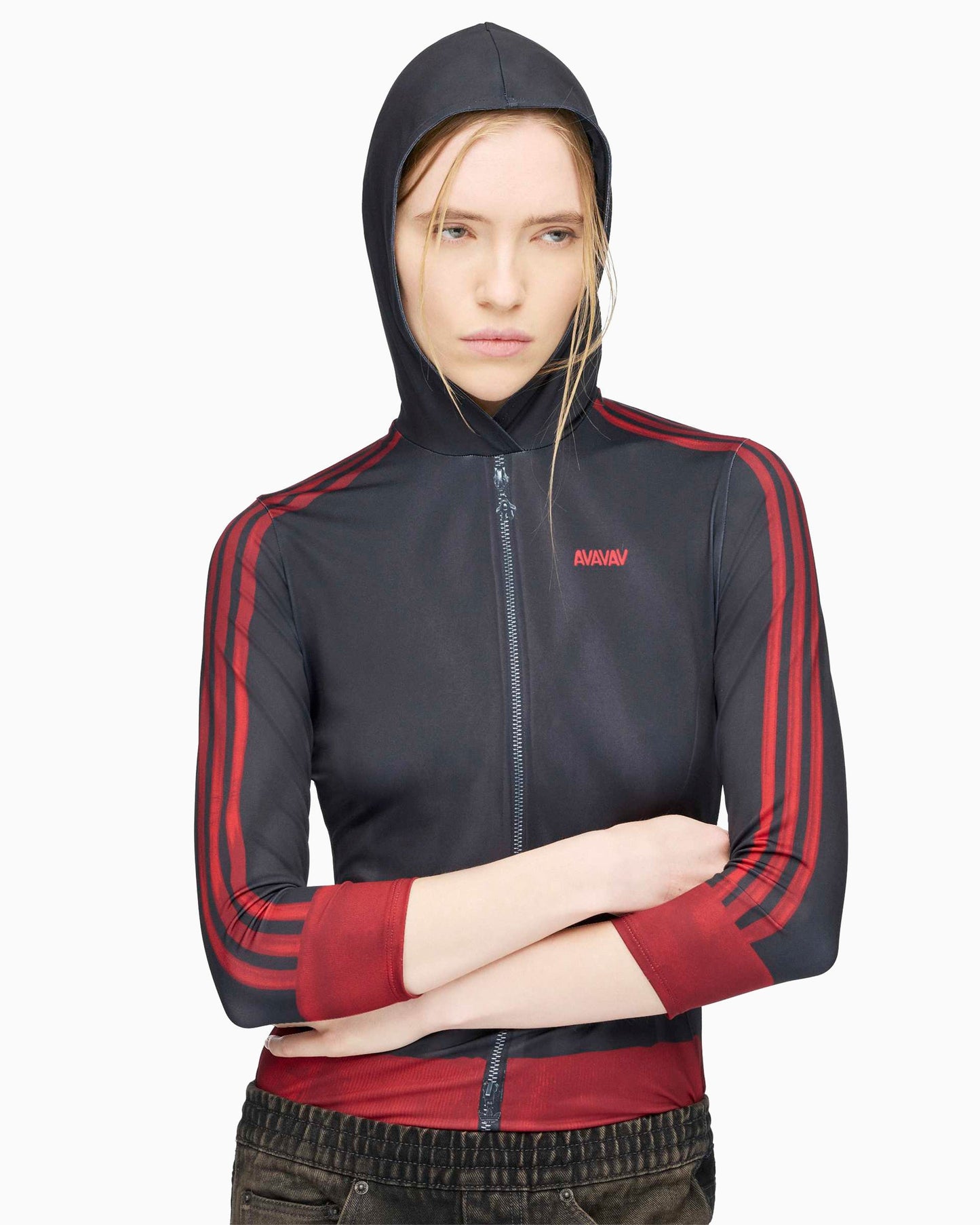 Chaqueta de chandal con logo Slim adidas Originals x AVAVAV para mujer