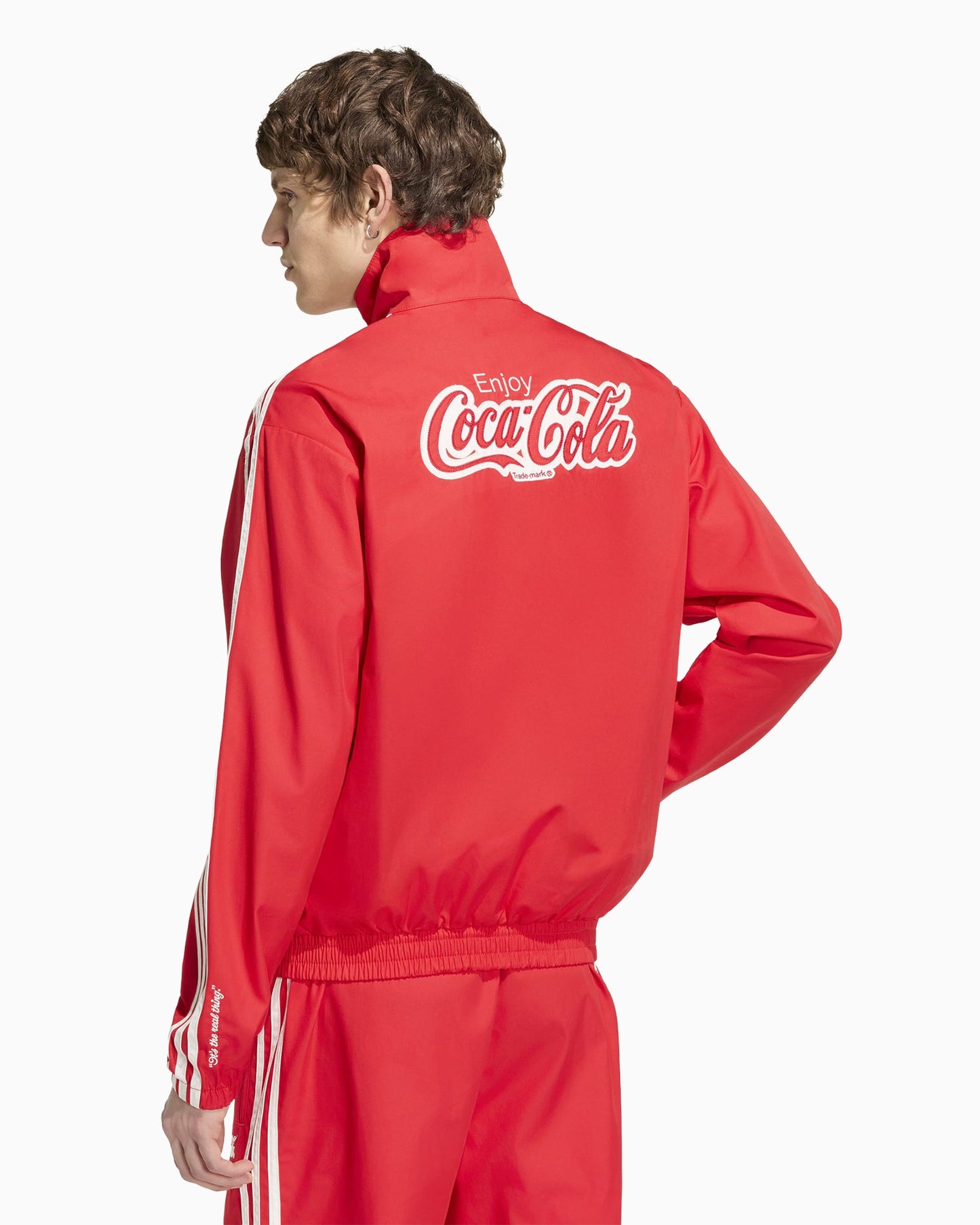 Chaqueta de chandal con logo adidas Originals x Coca-Cola Firebird Classic para hombre